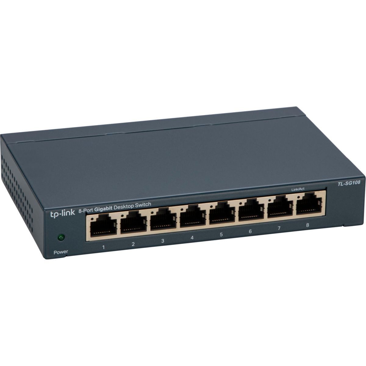tp-link TL-SG108 8-port Gigabit Switch Netzwerk-Switch