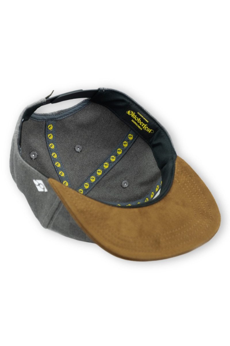 Bavarian Caps Schiebermütze Basecap - OKTOBERFEST - dunkelgrau – Bild 5 von 5