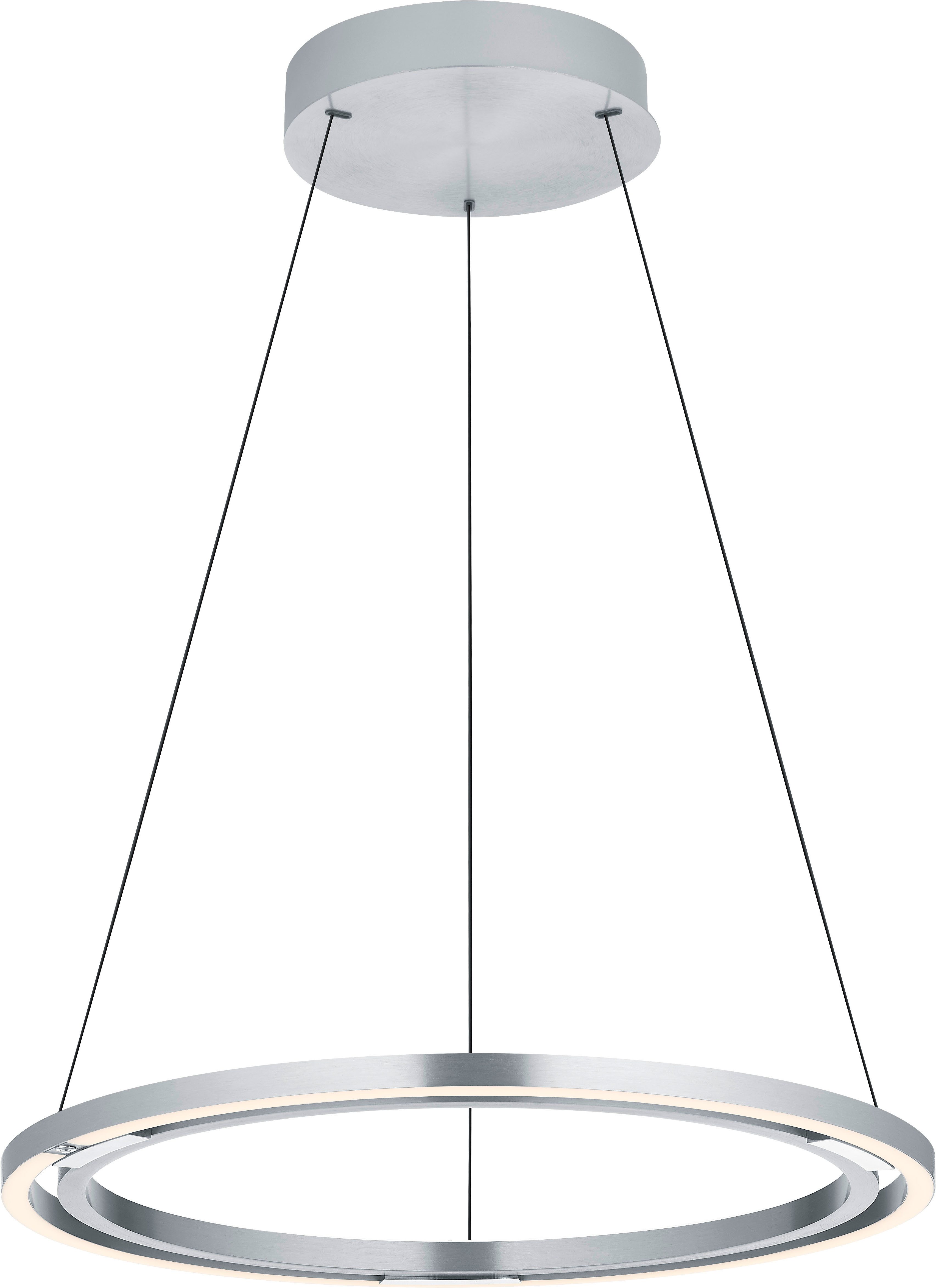 HELL höllisch gutes Licht LED Pendelleuchte RINGO, LED fest integriert, warmweiß - kaltweiß, Tastdimmer, 3-Stufen CCT, Stufenlos höhenverstellbar