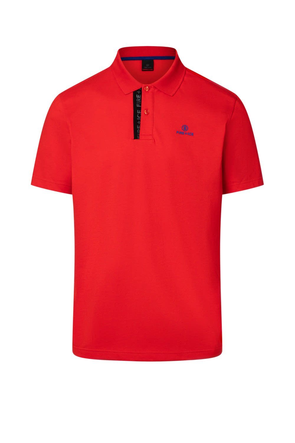 Bogner Ice Ramon2 + Fire Poloshirt Red Ice Mens Herren Fire + Bogner Kurzarm-Polos Deep