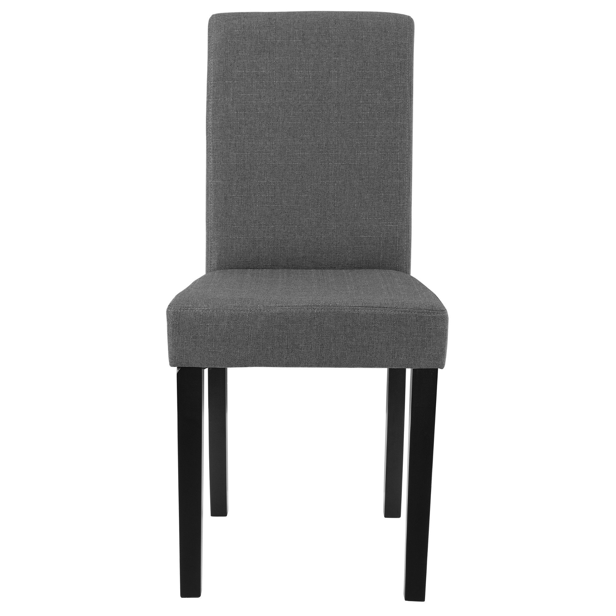 Stühle mit (Set, 6 7-tlg., mit »Kramfors« Esstisch Essgruppe, Esstisch en.casa x Dunkelgrau Stühlen), 6 Weiß
