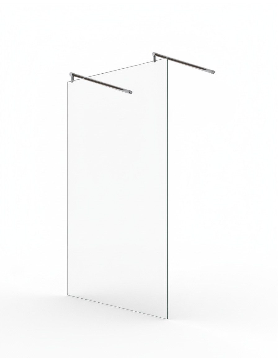 Glaszentrum Hagen Walk-in-Dusche Glaszentrum Hagen Jade 98x200 cm Walk in Duschwand Klar, ESG Glas