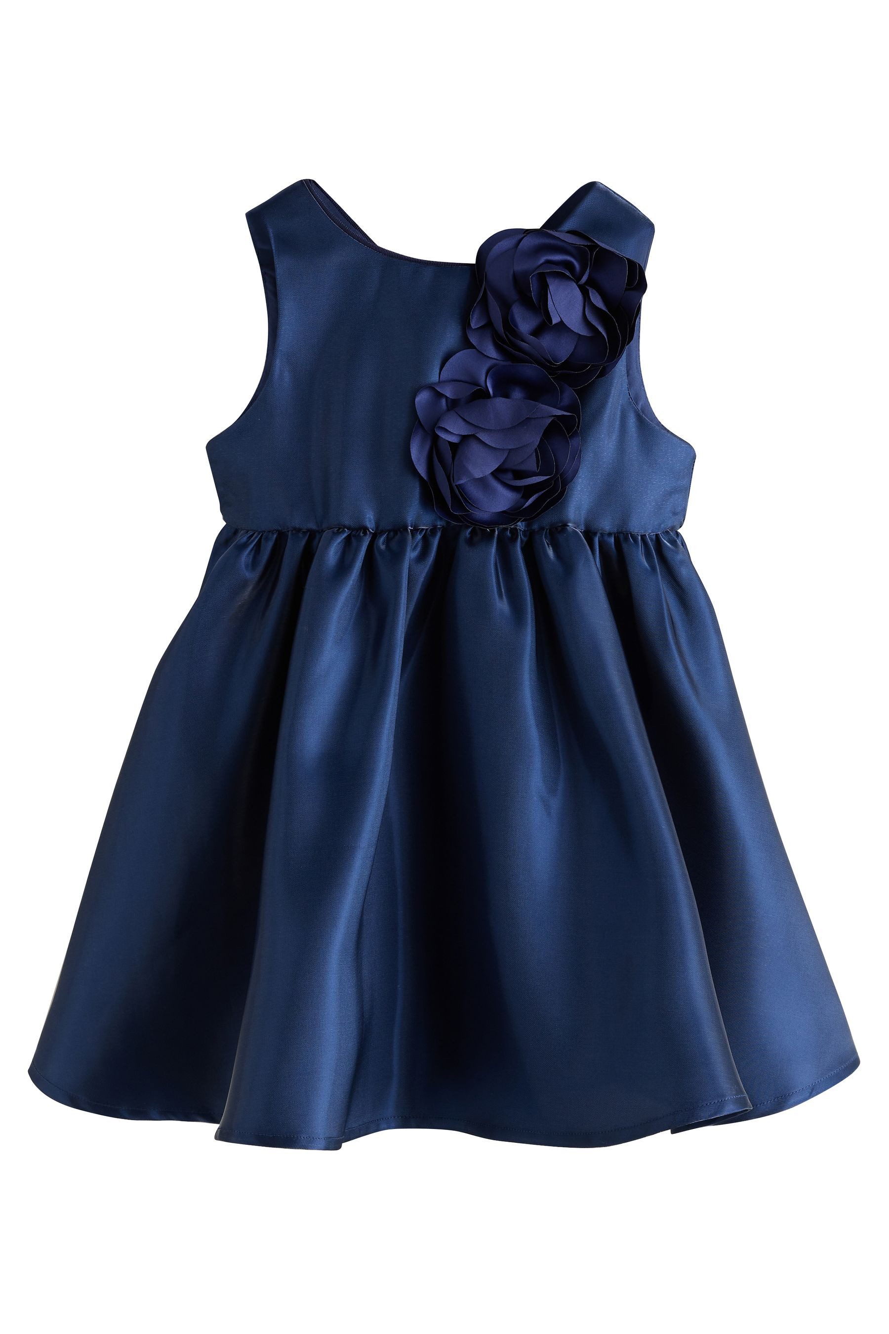 Next Partykleid Kleid für besondere Anlässe mit 3D-Blumen (1-tlg)