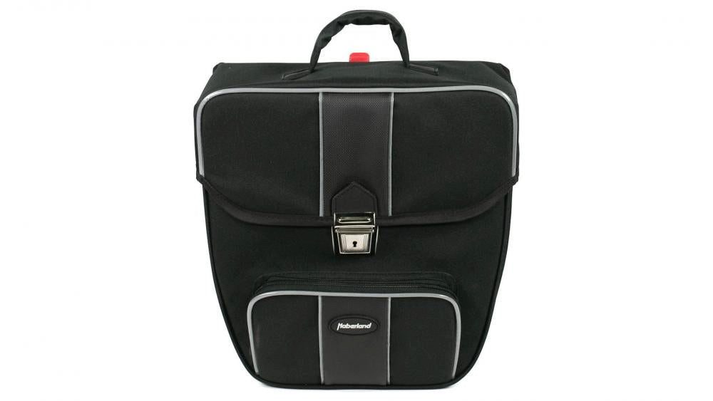 Haberland Fahrradtasche Haberland Einzeltasche 16l Safe schwarz - sichere, formstabile Gepäckt