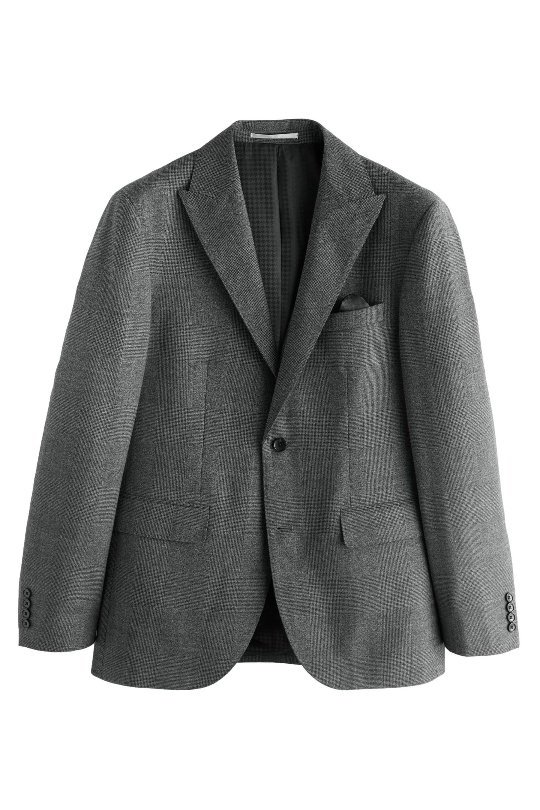 Sakko Tailored Fit Anzugsakko mit Karomuster