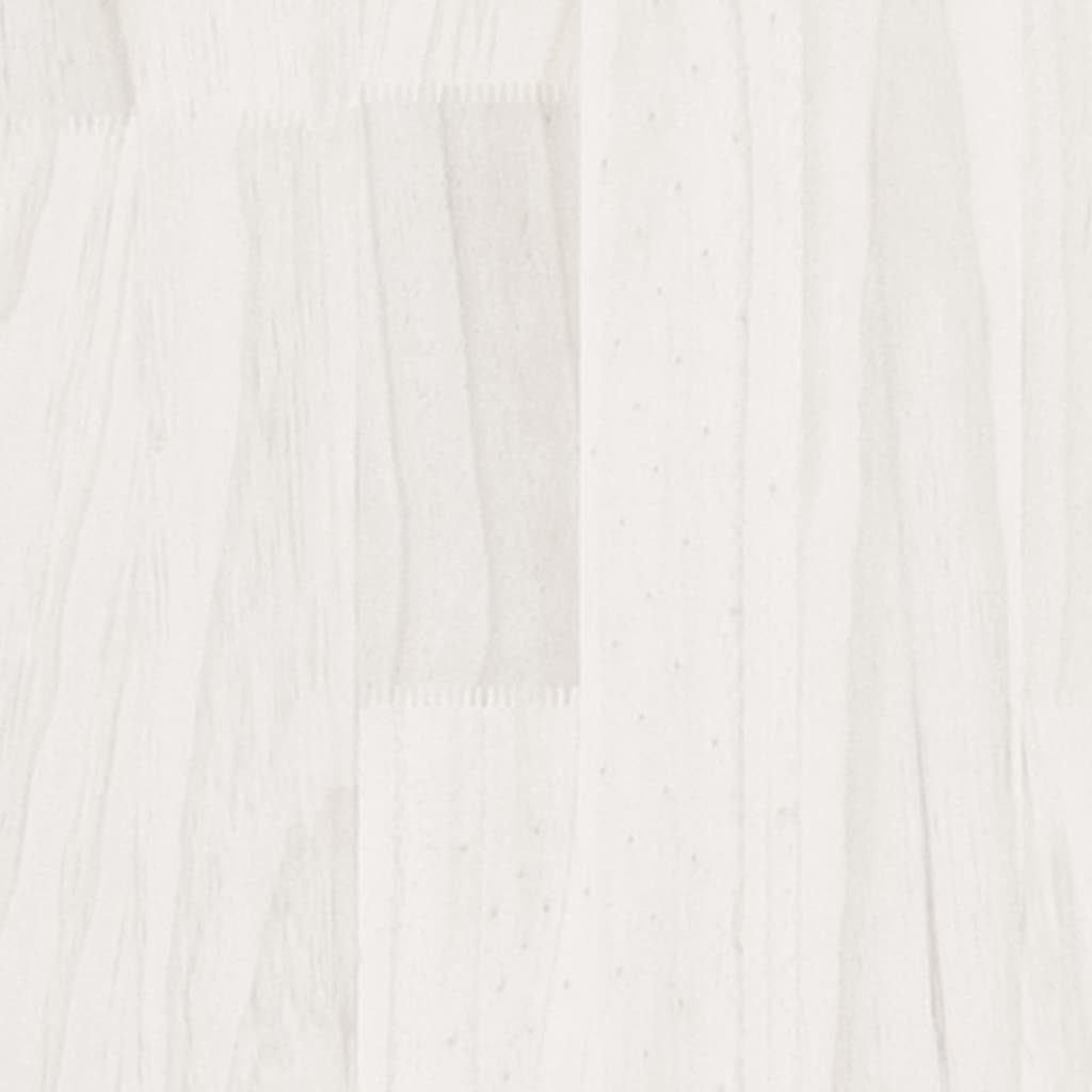 3007030, cm, 30x60x210 in aus LxBxH: Metall Regal Weiß möbelando Kiefern-Massivholz,