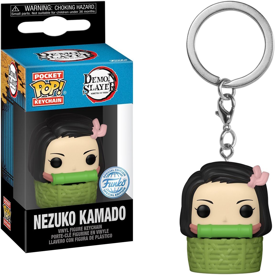 Pocket Slayer Schlüsselanhänger Nezuko Kamado Funko POP! Demon - Keychain