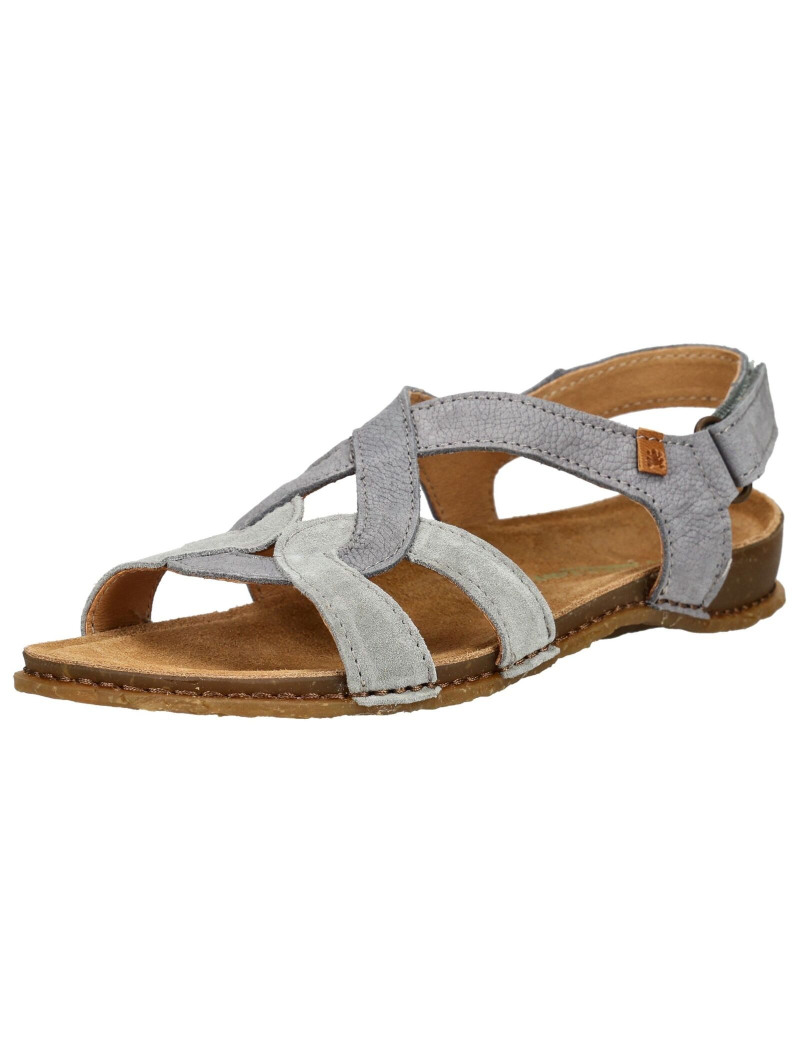 El Naturalista El Naturalista Sandalen Nubukleder Riemchensandale