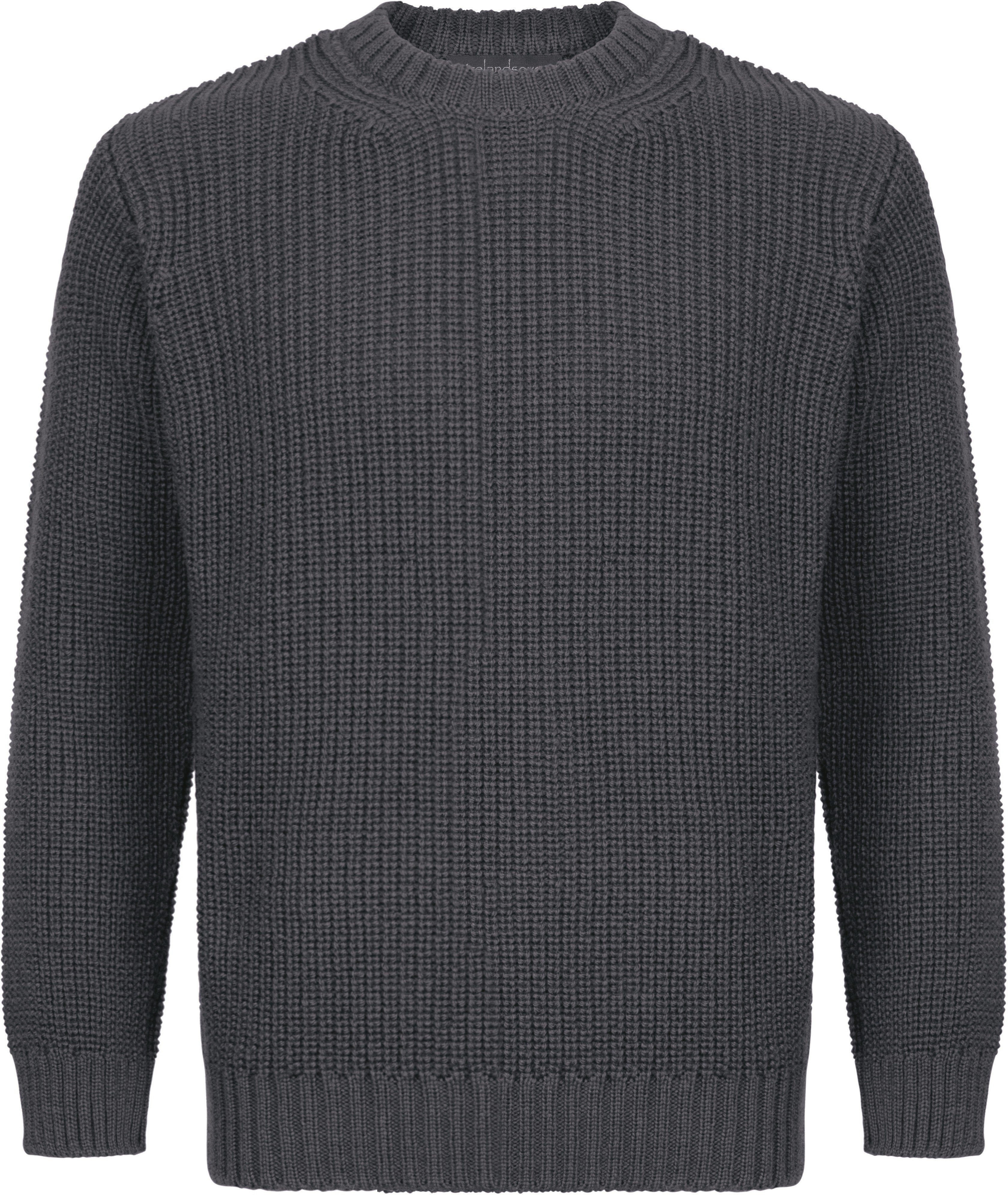 Irelandseye Wollpullover Crosshaven Ribbed Crew Neck Sweater Men