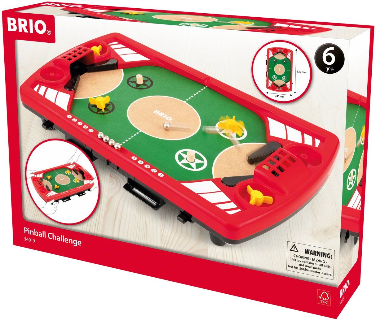 BRIO® Tischfußballspiel Tischfußball-Flipper