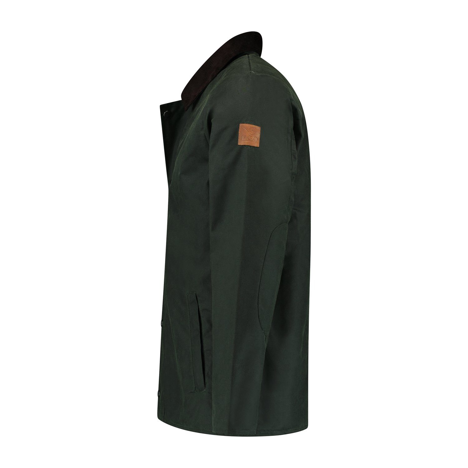 MGO Outdoorjacke winddicht und Olive Wax Harry Jacket wasserabweisend