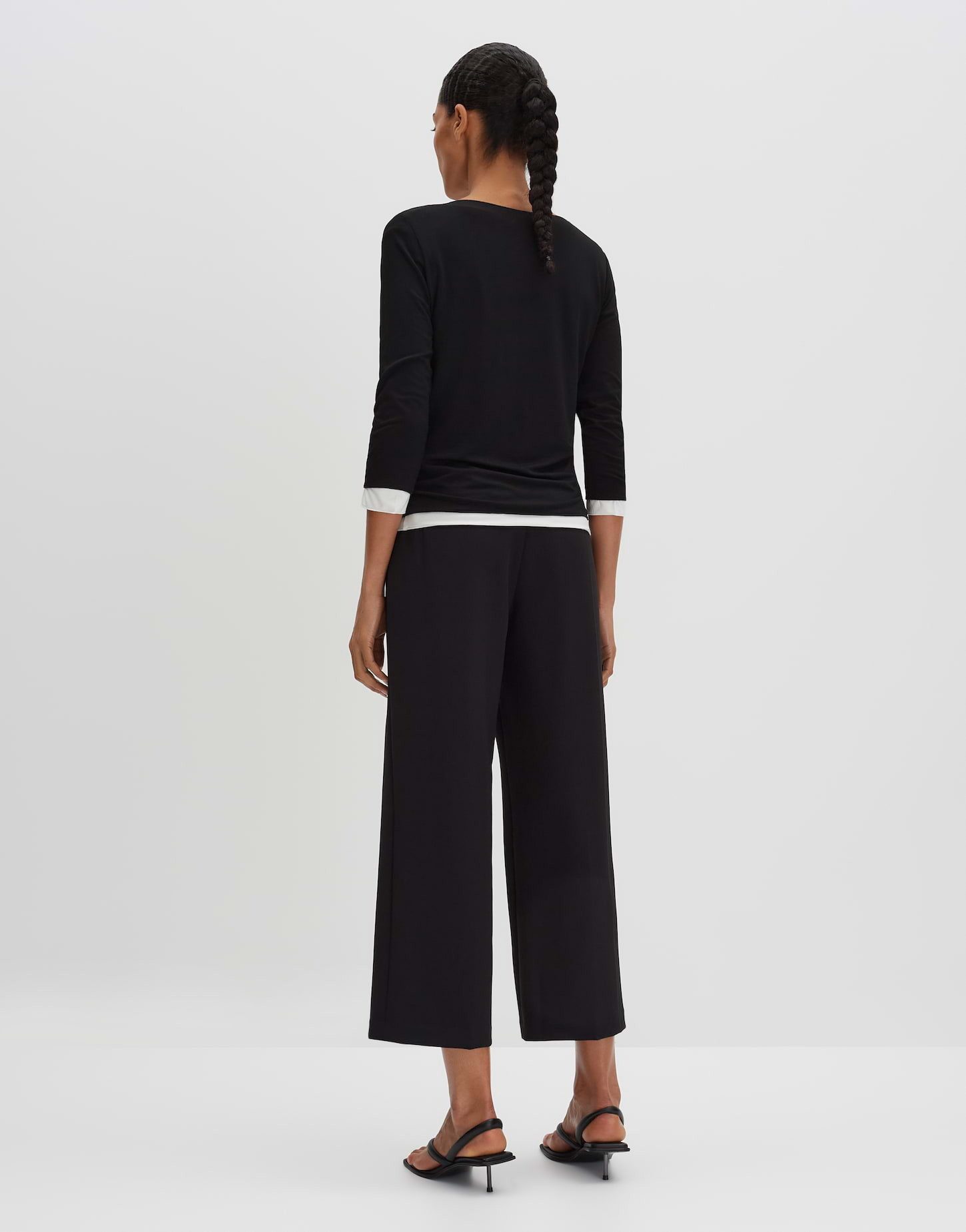 someday 3/4-Arm-Shirt Slim aus ECOVERO™ Viskosemix schmale Passform, gerader Schnitt, normale Länge