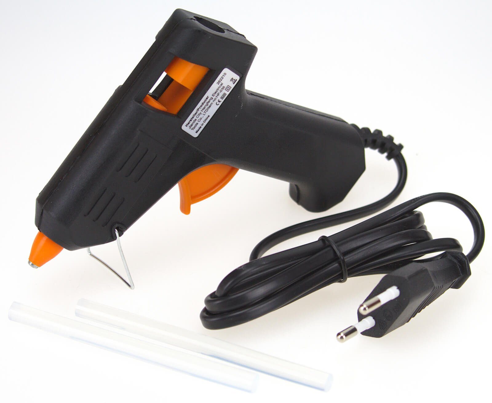 Easy Work Heißklebepistole Heißklebepistole Set mit Mini Klebesticks 7mm