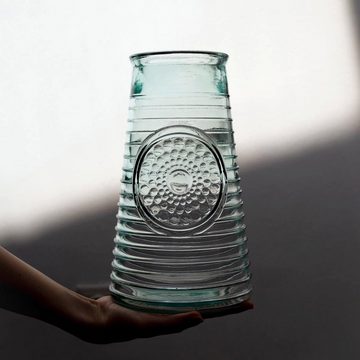 the way up Tischvase Vase "Mandala Marta", 100 % Altglas