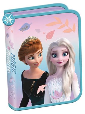 KiddiBex Schulranzen Mädchen Frozen (Set, 4-tlg., Schulranzen, Federmäppchen, Turnbeutel, Regenschutz), Schultasche Mädchen 1. Klasse Eiskönigin Elsa - Grundschule Ranzen