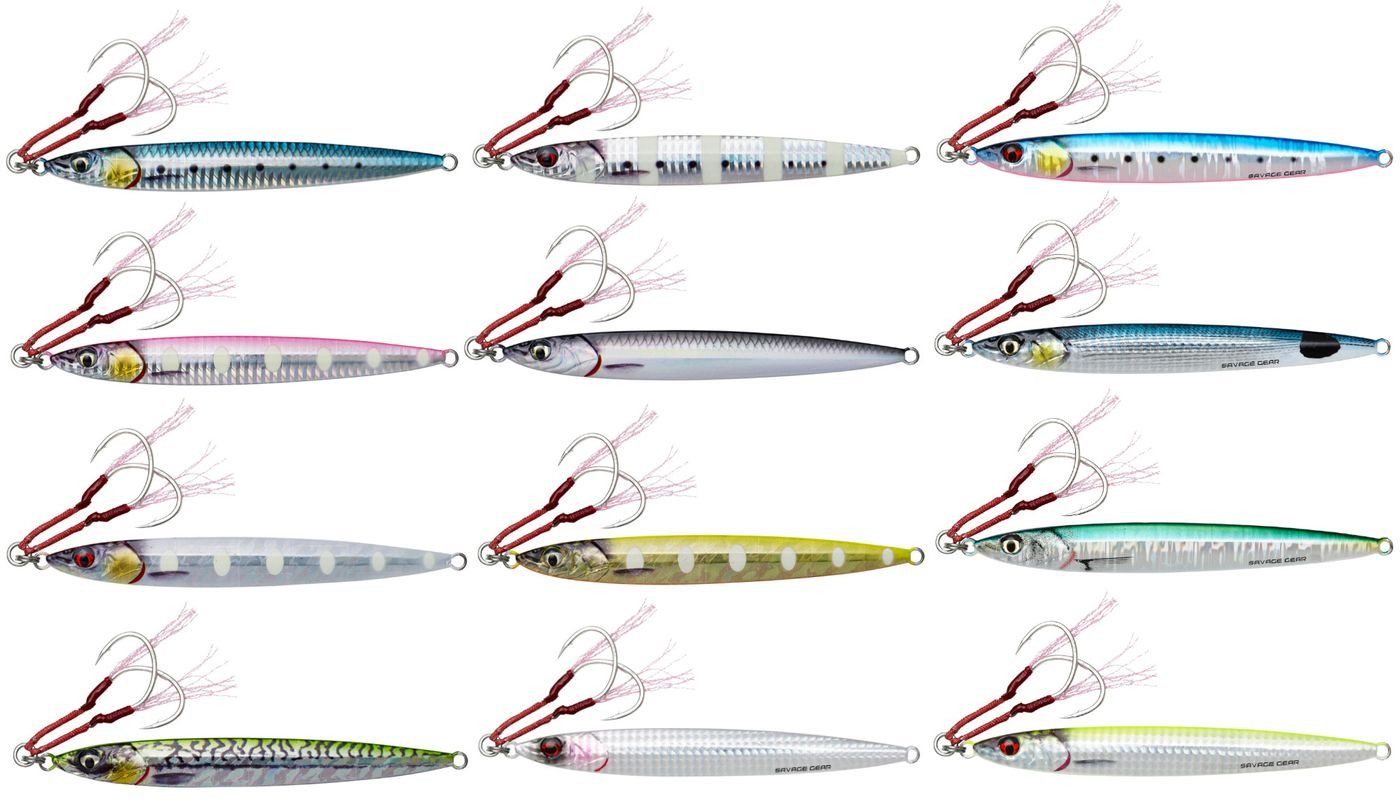 Savage Gear Kunstköder Savage Gear Salt 3D Slim Jig Minnow - Pilker