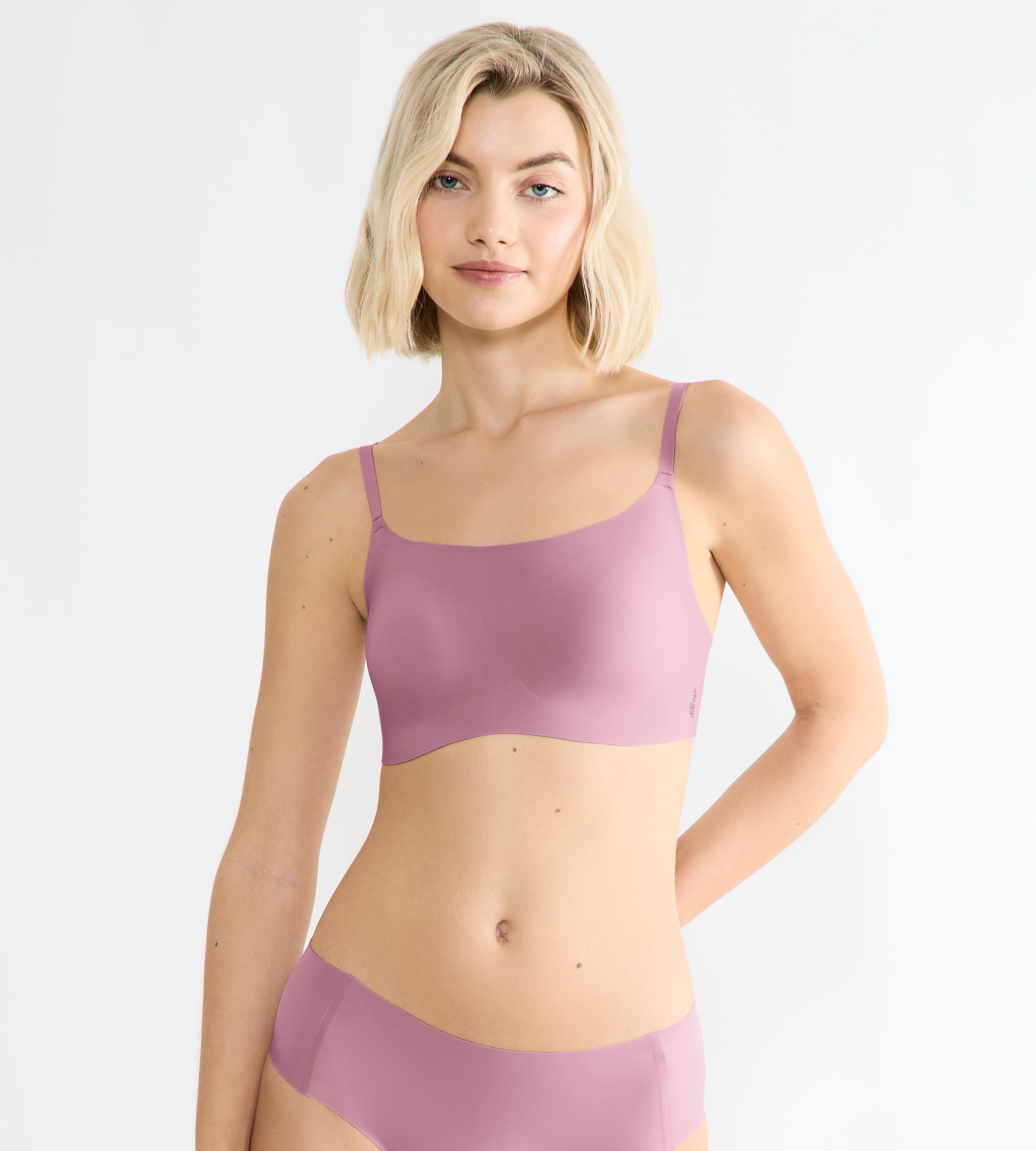 sloggi Bügelloser BH ZERO Feel 2.0 herausnehmbare Pads, Microfaser, verstellbare Träger