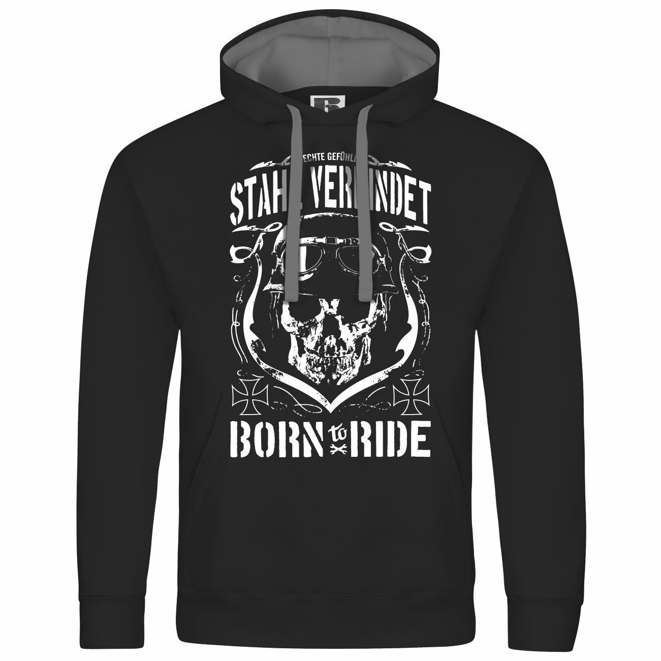 Kapuzenpullover Herren Kapuzenpullover Stahl verbindet