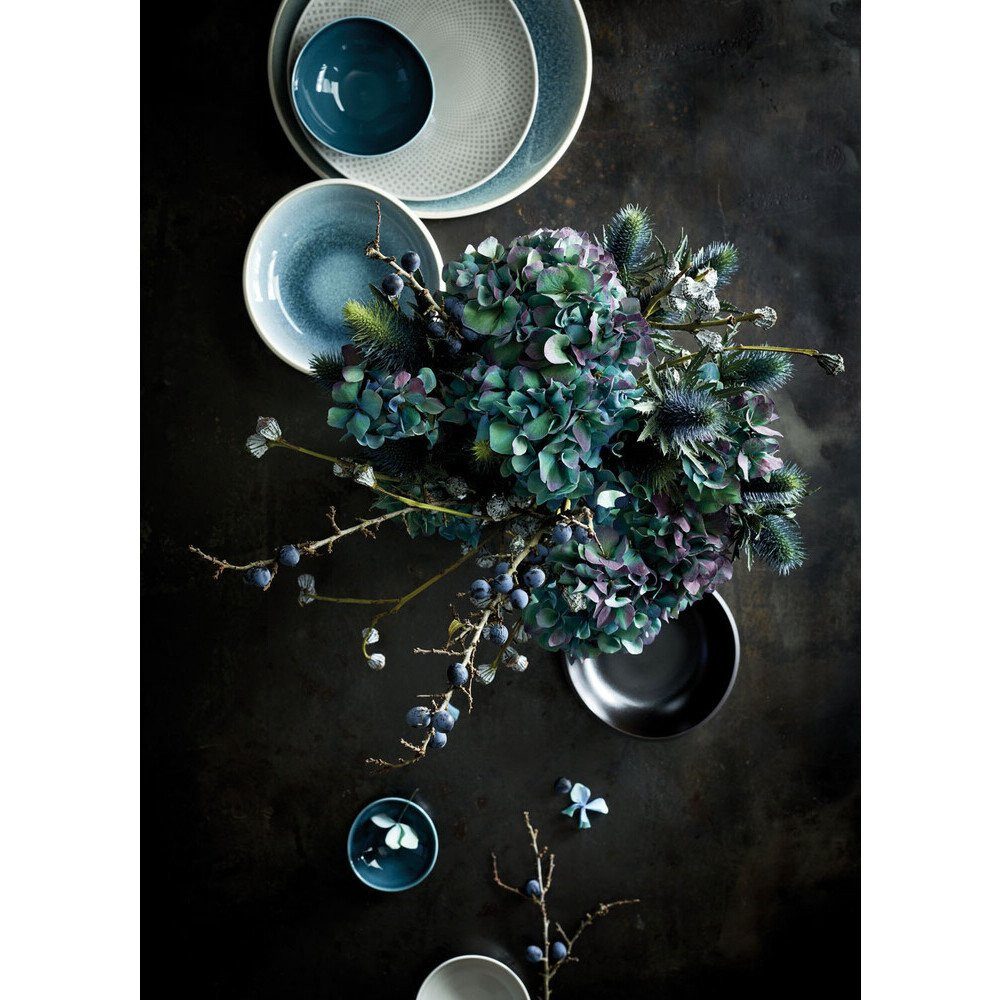 Rosenthal Milchkännchen Milchkännchen 0,15 l Junto Ocean Blue, 0.15 l, Milchkännchen, Ø9,5cm, Porzellan, blau