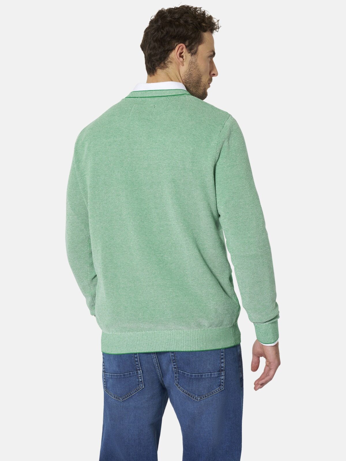 Babista V-Ausschnitt-Pullover DANDORO mit 3D-Effekt