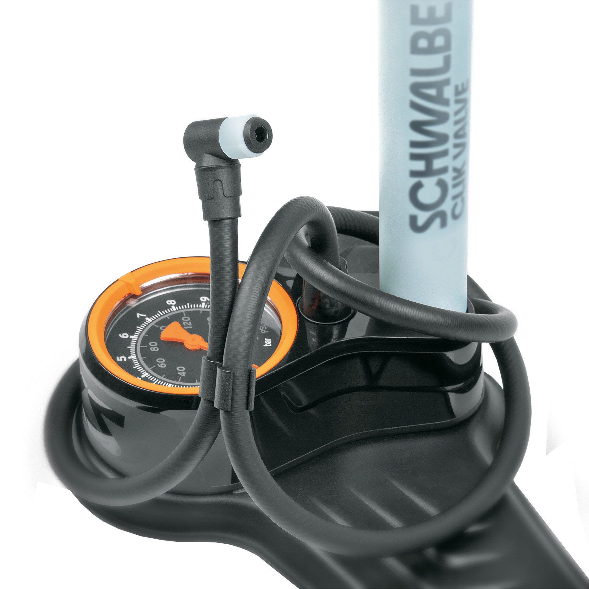 SKS Fahrradpumpe, Standpumpe Air-X-Plorer Clik Valve 10.0