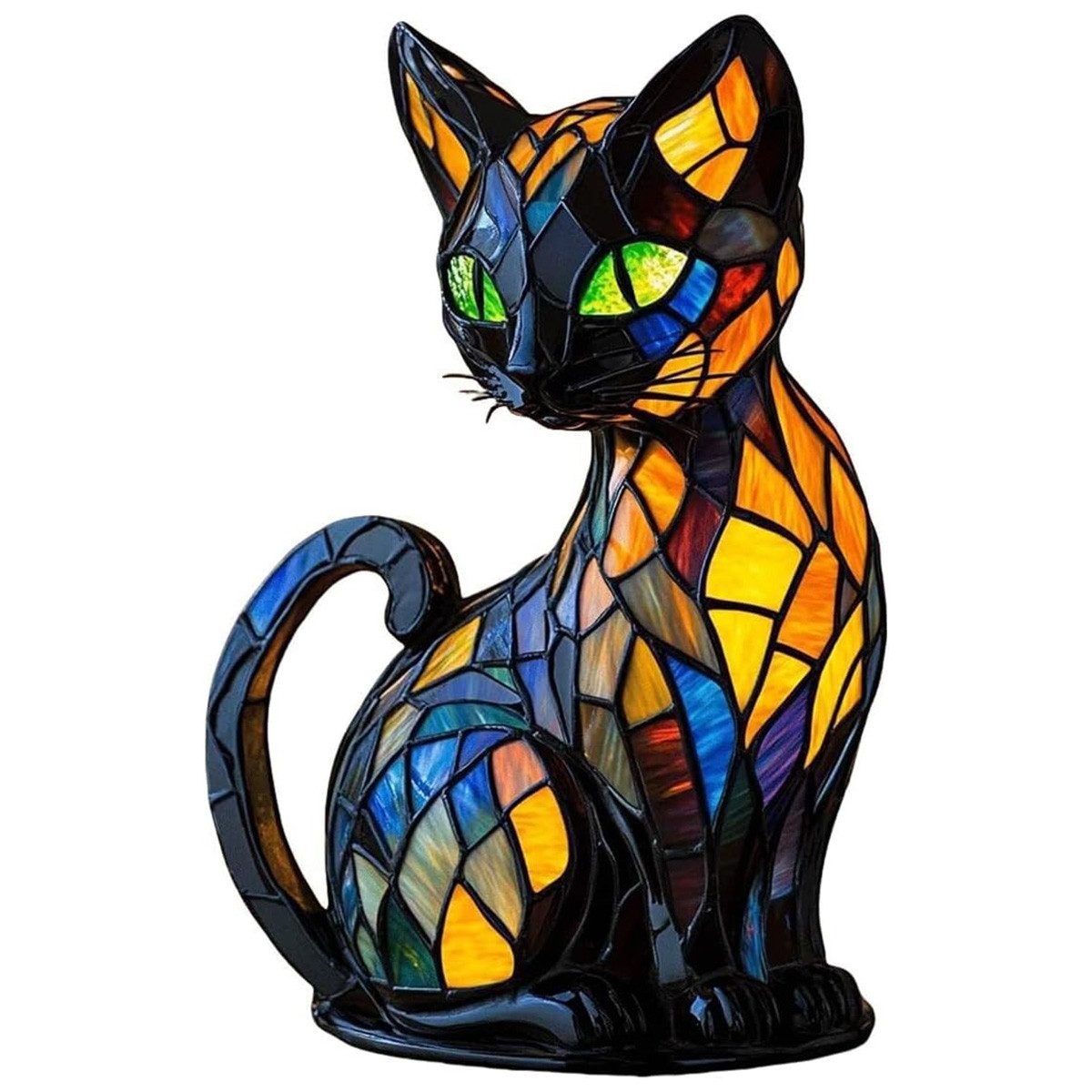 Welikera LED Nachtlicht Katzenlampe LED Nachtlicht USB Deko Licht für Schlafzimmer