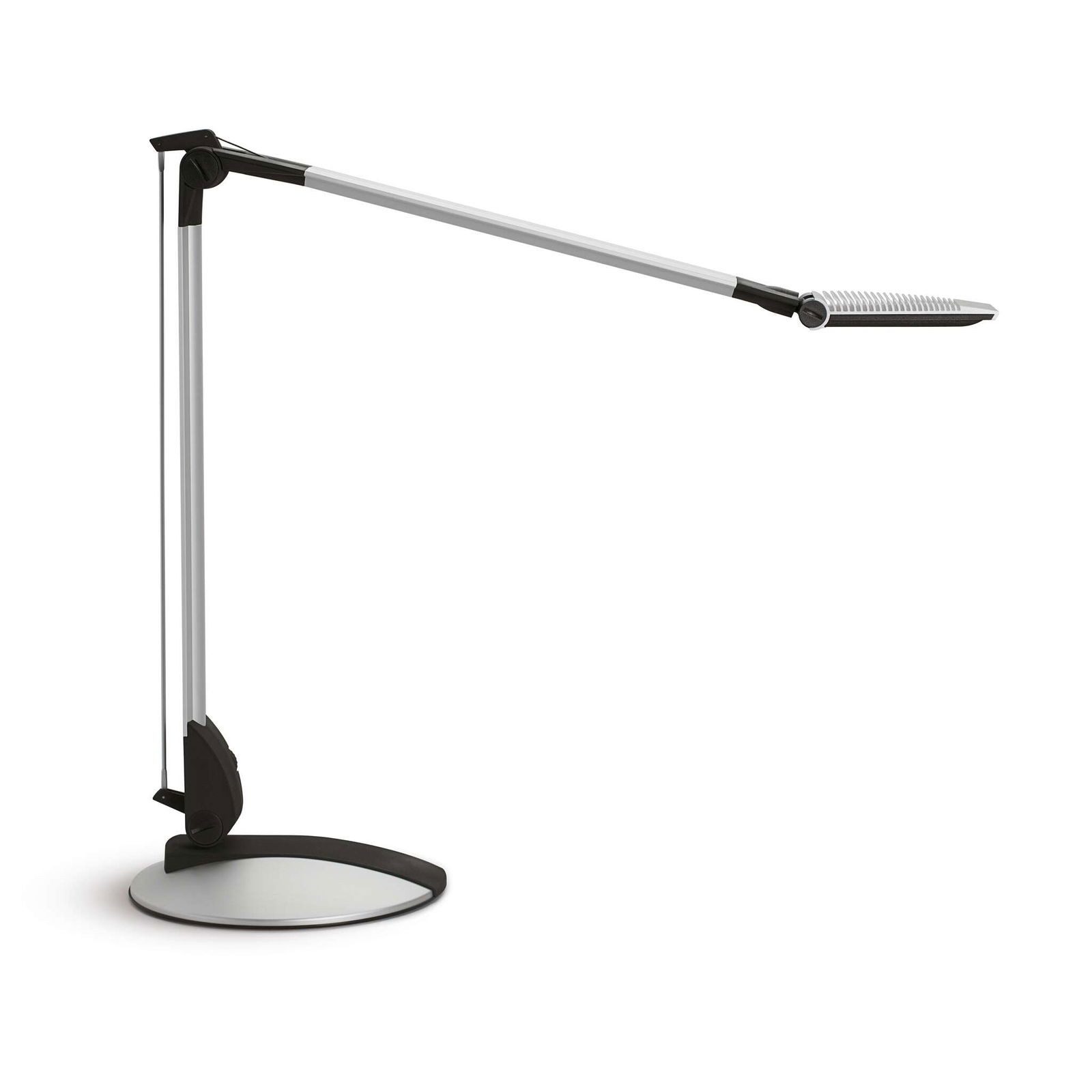 MAUL Tischleuchte MAUL Tischleuchte MAULoptimus LED 2.700 - 6.500 K dimmbar Standfuß sil, LED wechselbar