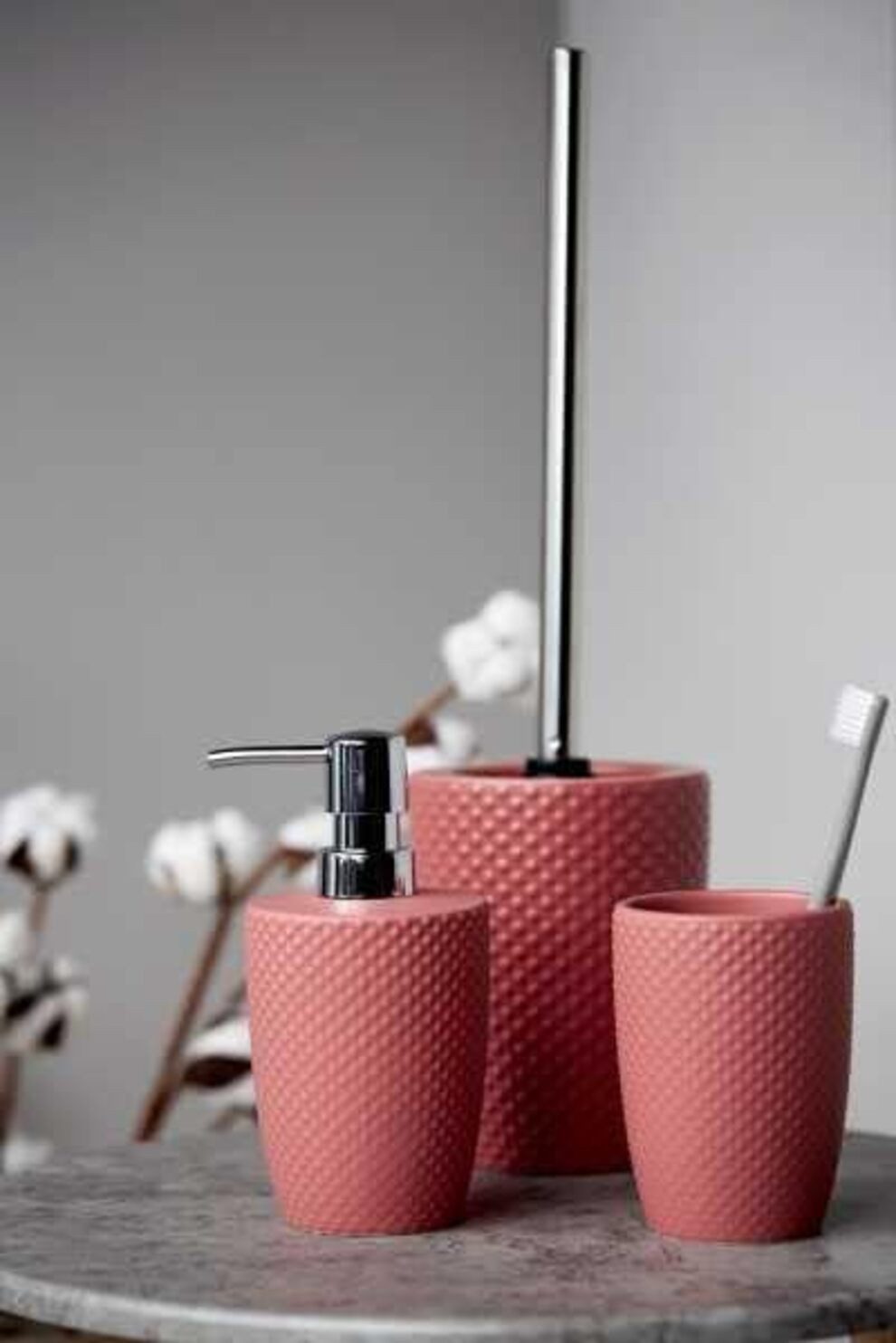 WENKO WC-Garnitur Wenko WC-Garnitur Toilettenbürstenhalter Punto günstig online kaufen