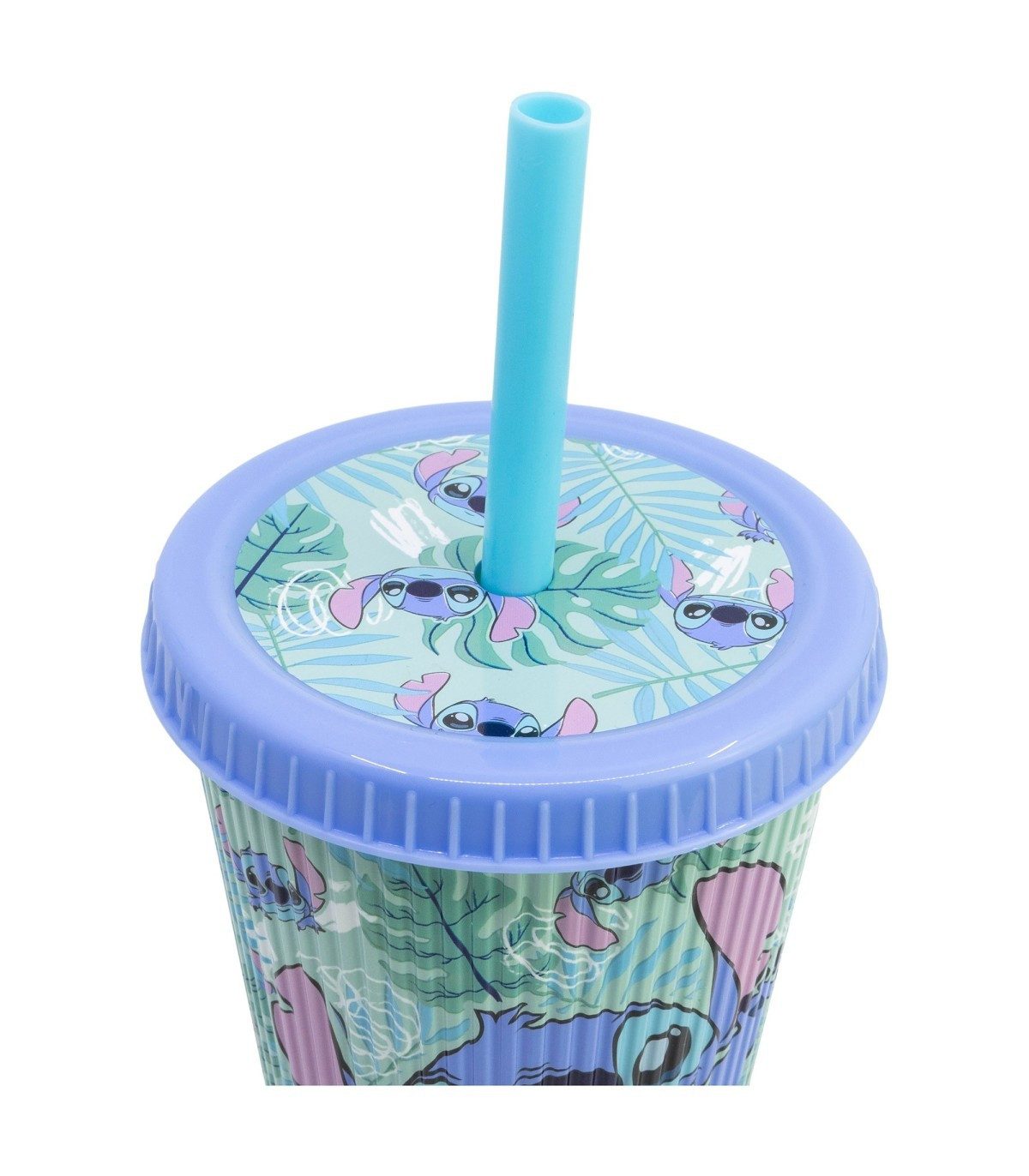 Lilo & Stitch Coffee-to-go-Becher Trinkbecher 790 ml To Go Becher mit Strohhalm für Getränke unterwegs, Polypropylen
