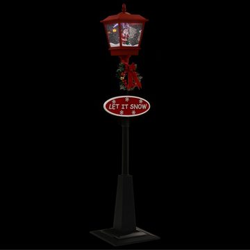 vidaXL Dekolicht Weihnachts-Straßenlampe mit Weihnachtsmann 180 cm LED