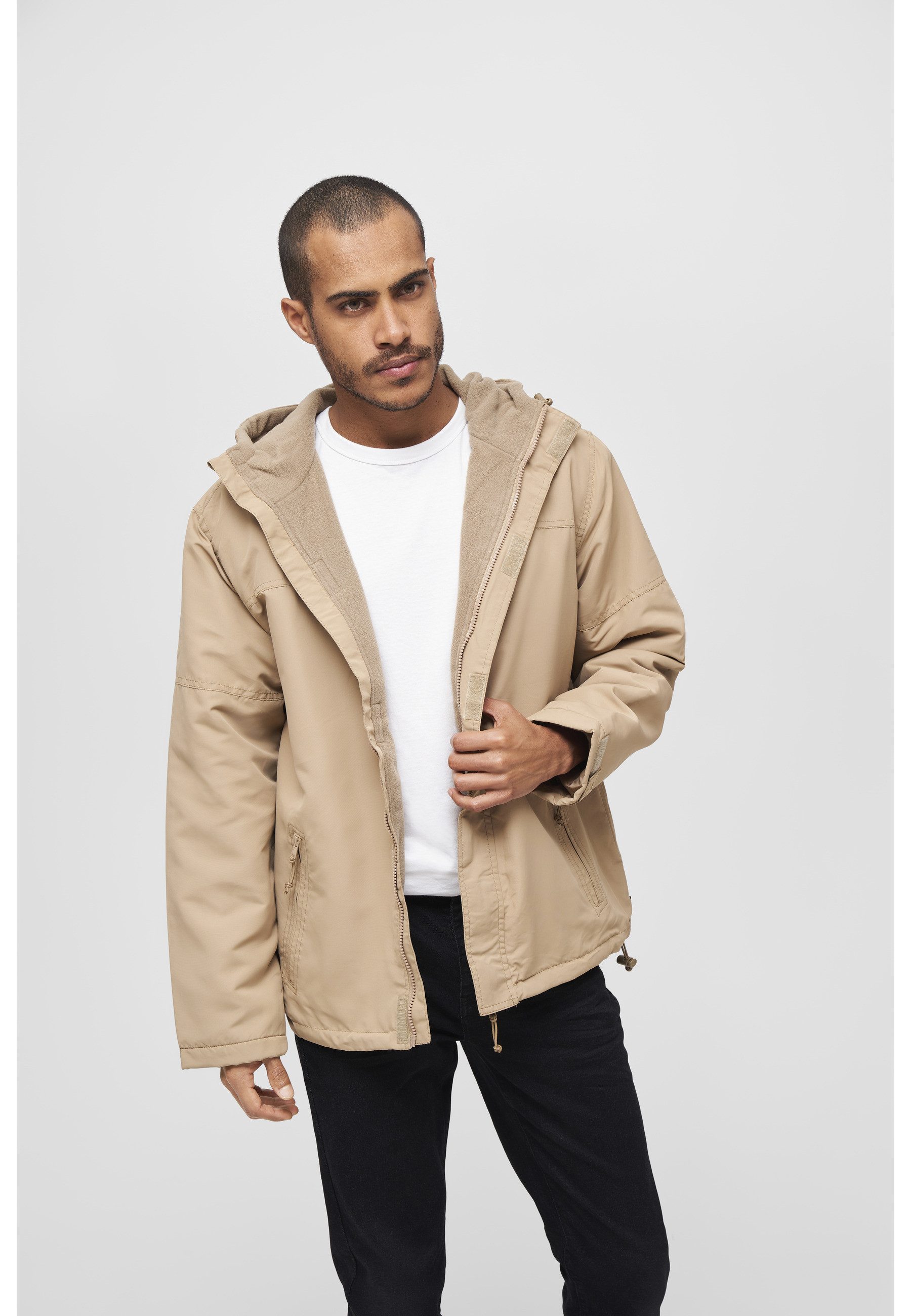 Brandit Allwetterjacke Brandit Herren Windbreaker Frontzip (1-St)