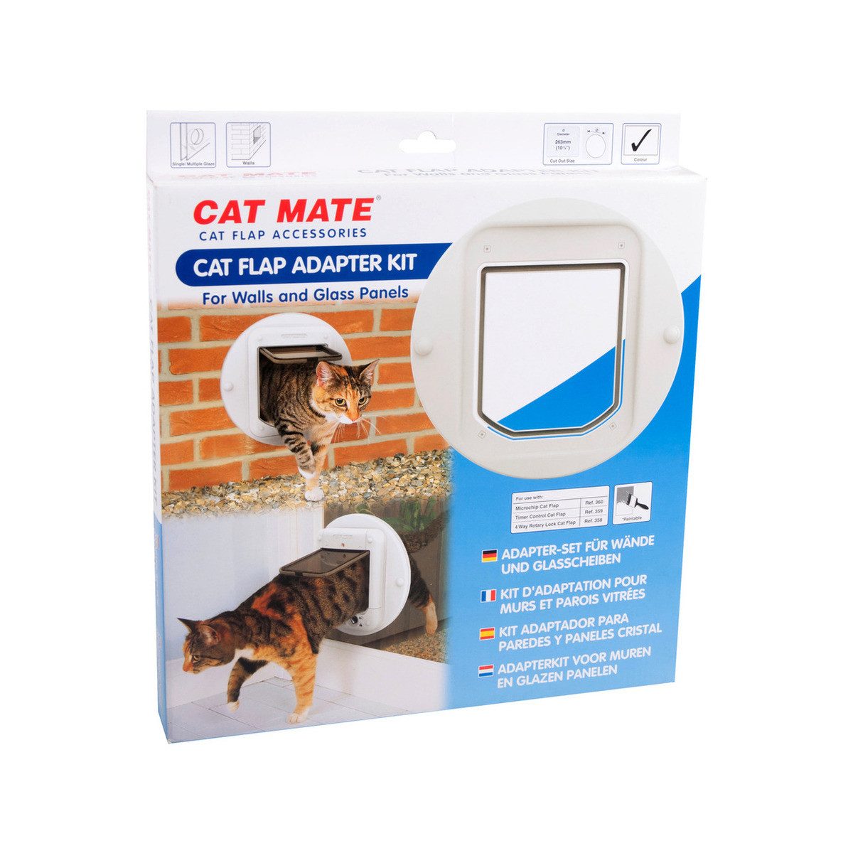 CAT MATE Katzenklappe Adapterkit für 360W