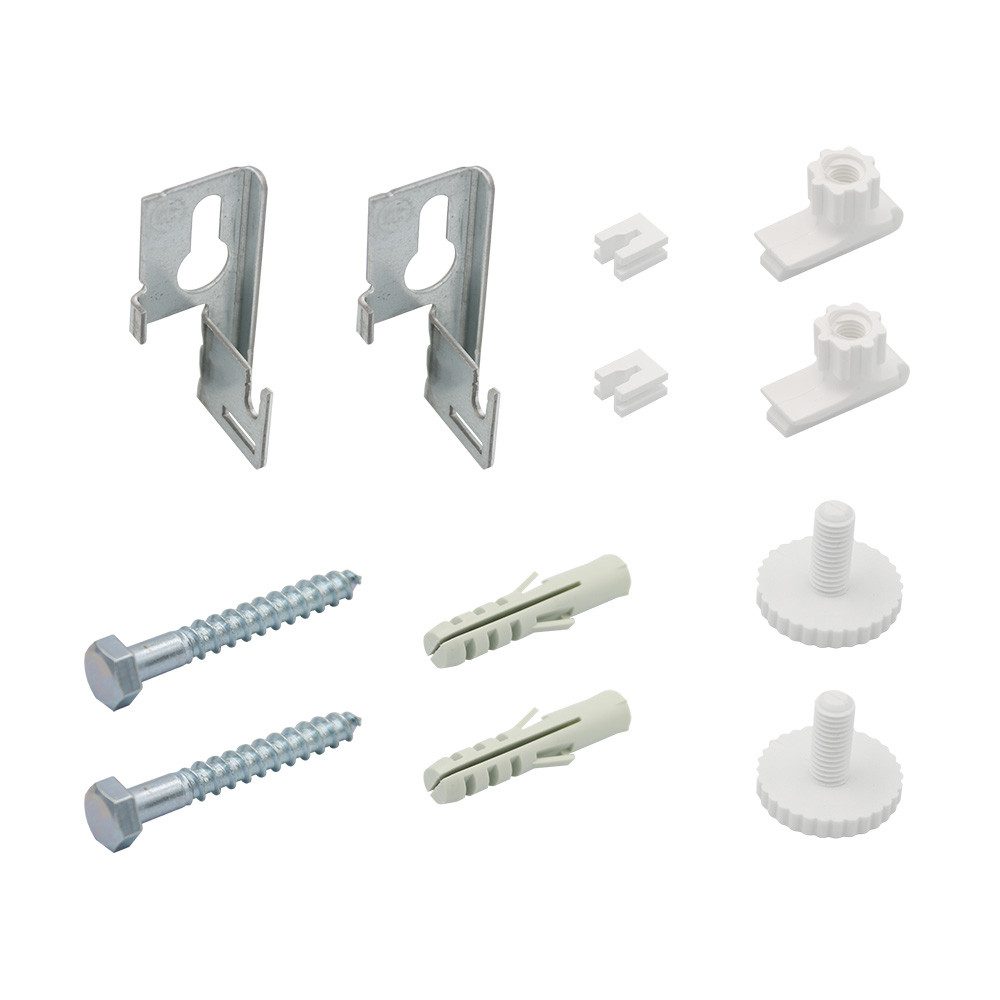 Sanicomfort Heizkörperkonsole Heizkörperlaschenbefestigung Set 1 Satz mit Sattel