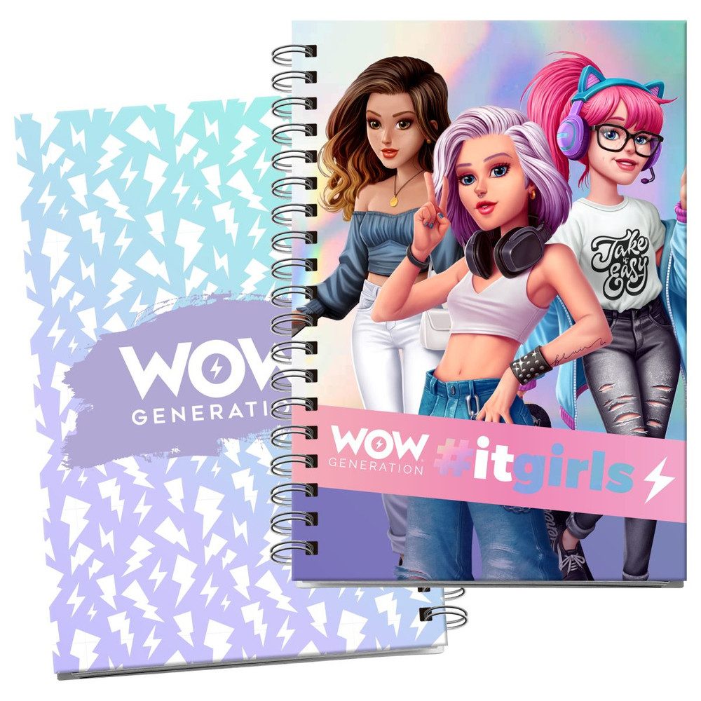 Kids Euroswan Tagebuch WOW Generation - Notizbuch - 1 Stück