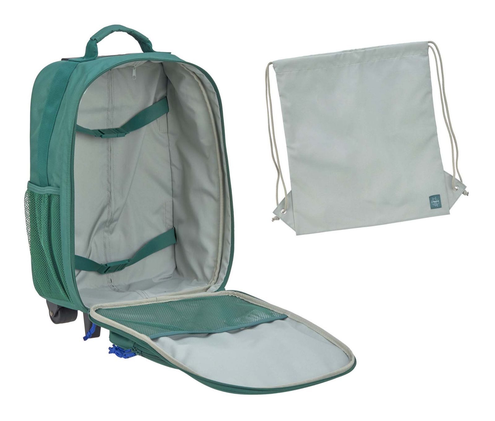 LÄSSIG Weichgepäck-Trolley Trolley, 2 Rollen