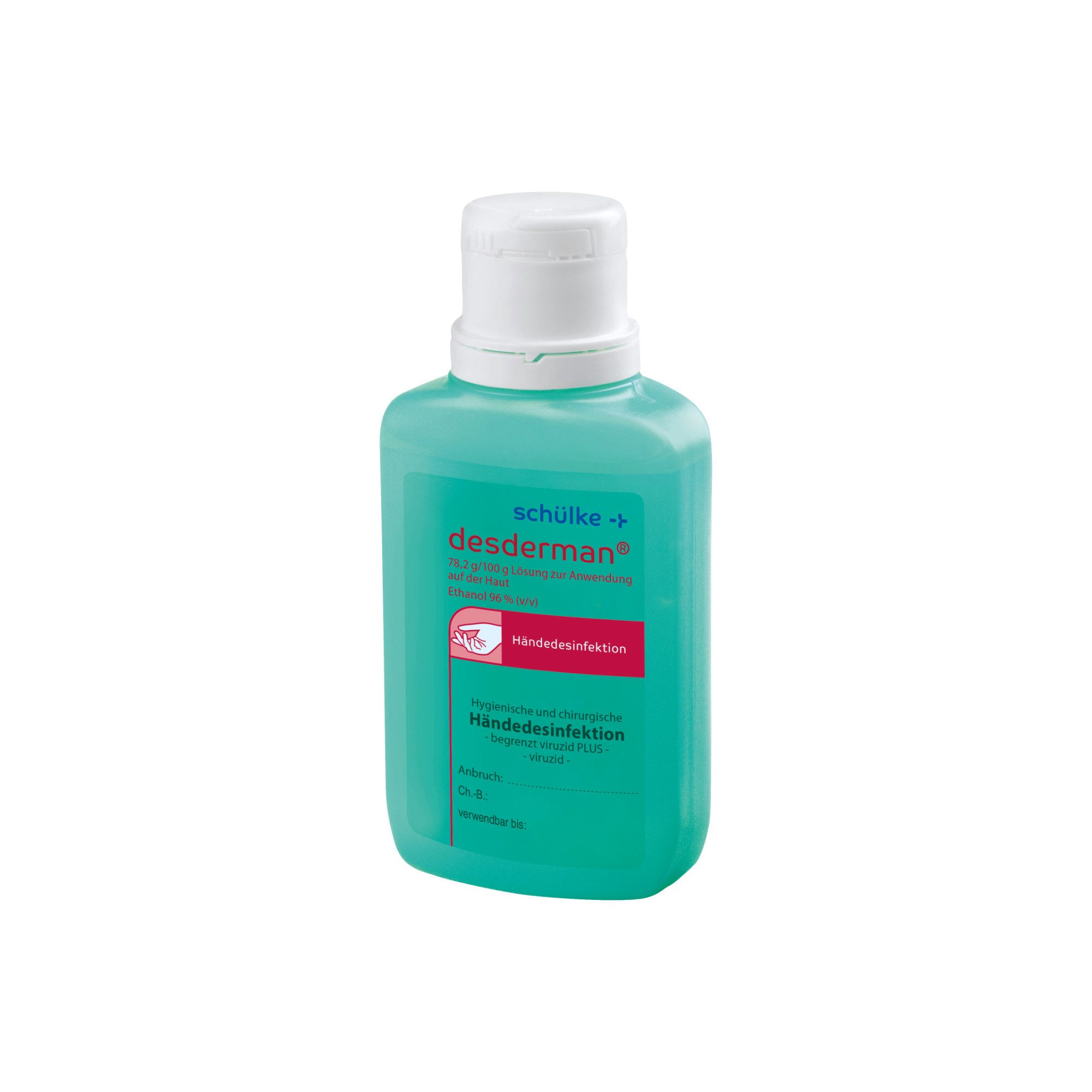 SCHÜLKE & MAYR GmbH desderman - alkoholhaltiges Händedesinfektionsmittel Hand-Desinfektionsmittel (1-St)