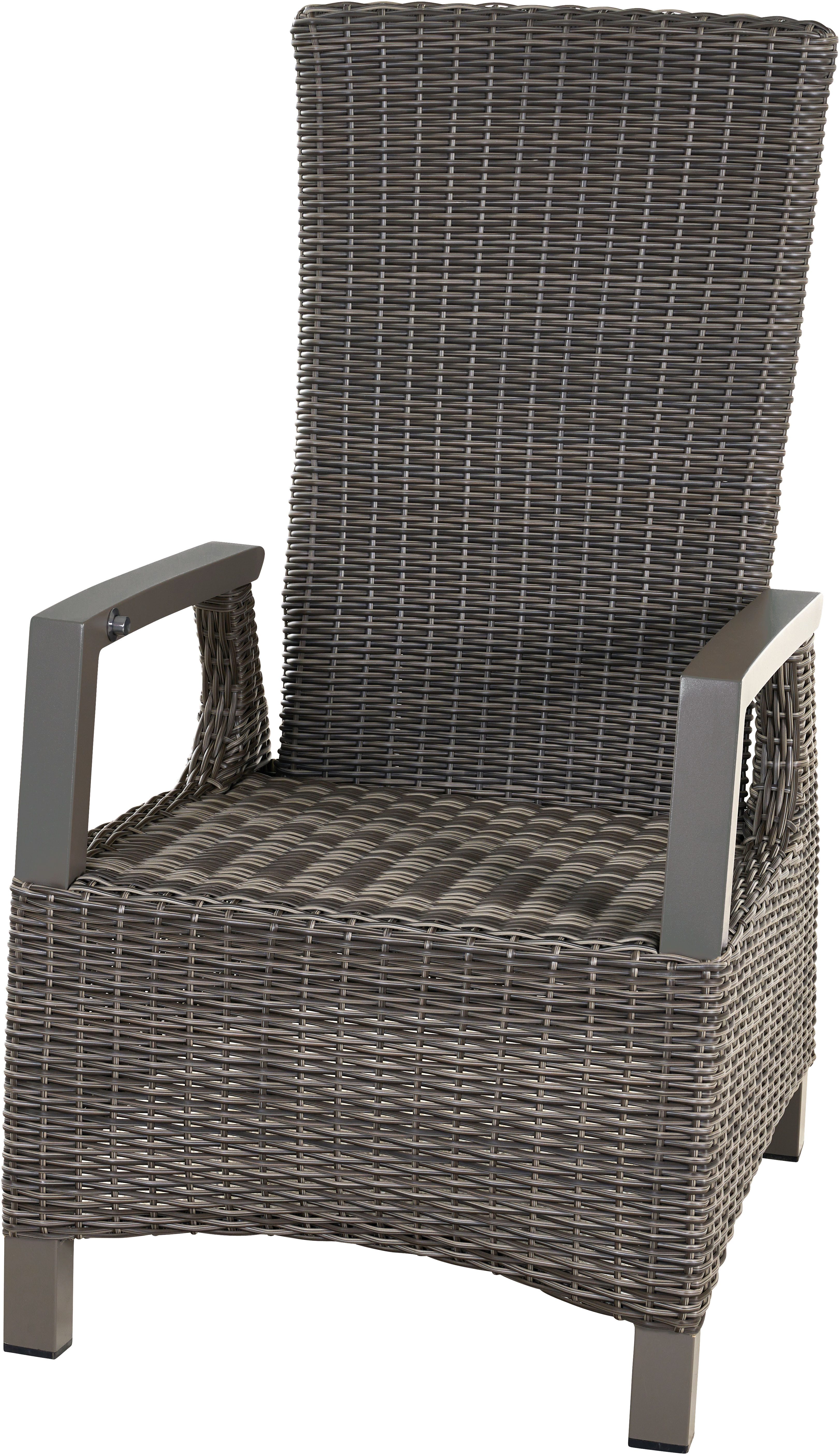 Gartensessel »Corido Dining Move« taupe inkl. Kissen