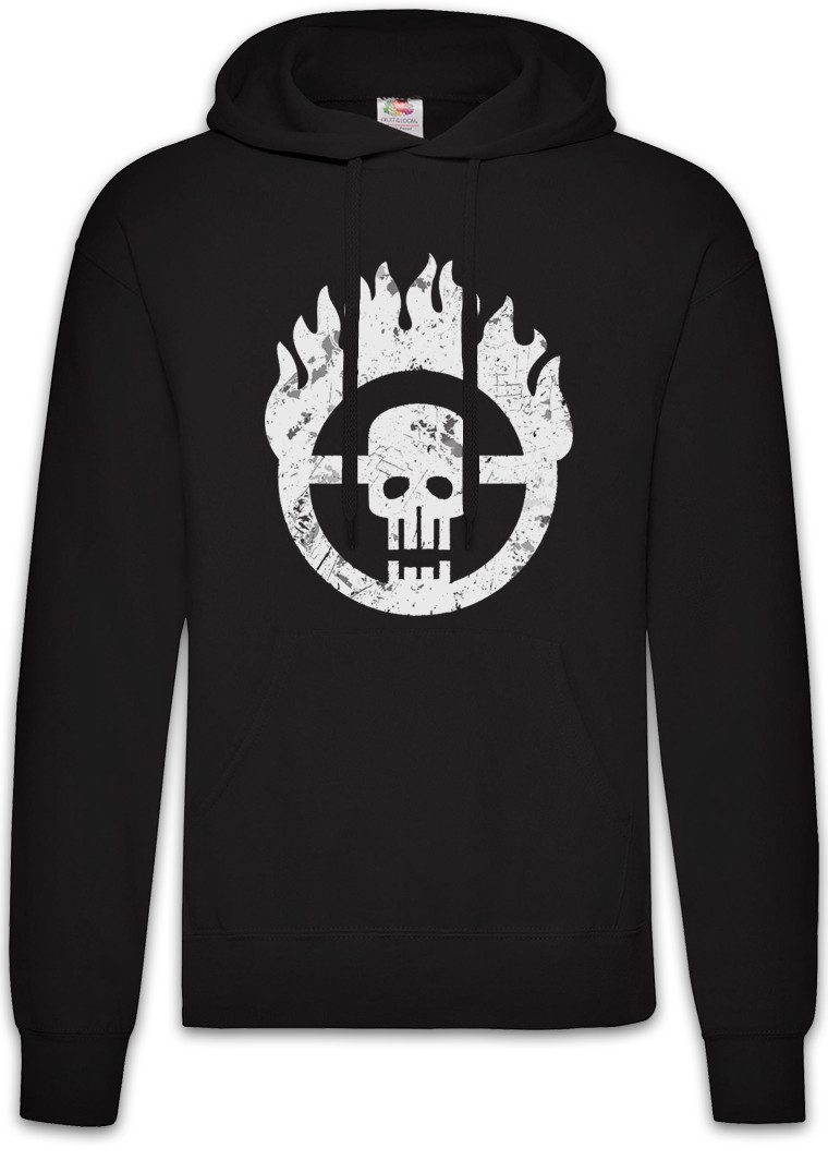 Hoodie Skull Wheel Insignia Herren Hoodie Scrotus Mad Miller Main Force