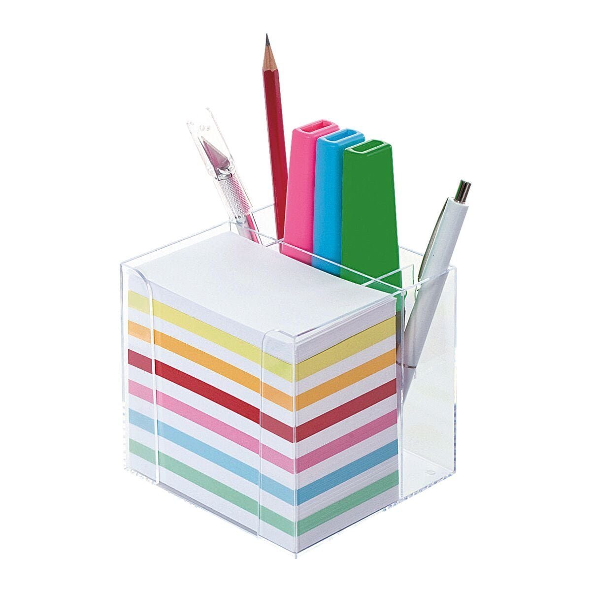 Folia Notizzettel, Zettelbox mit Stifthalter, inkl. 700 Blatt