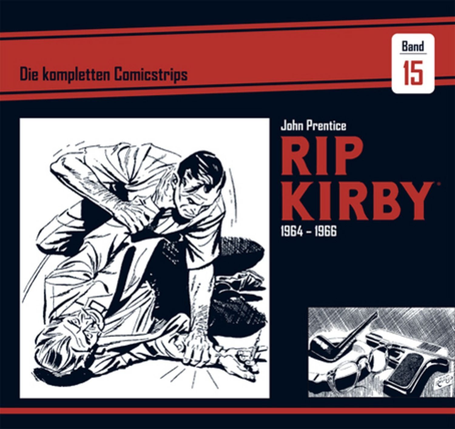 Rip Kirby: Die kompletten Comicstrips / Band 15 1964 - 1966 / John Prentice