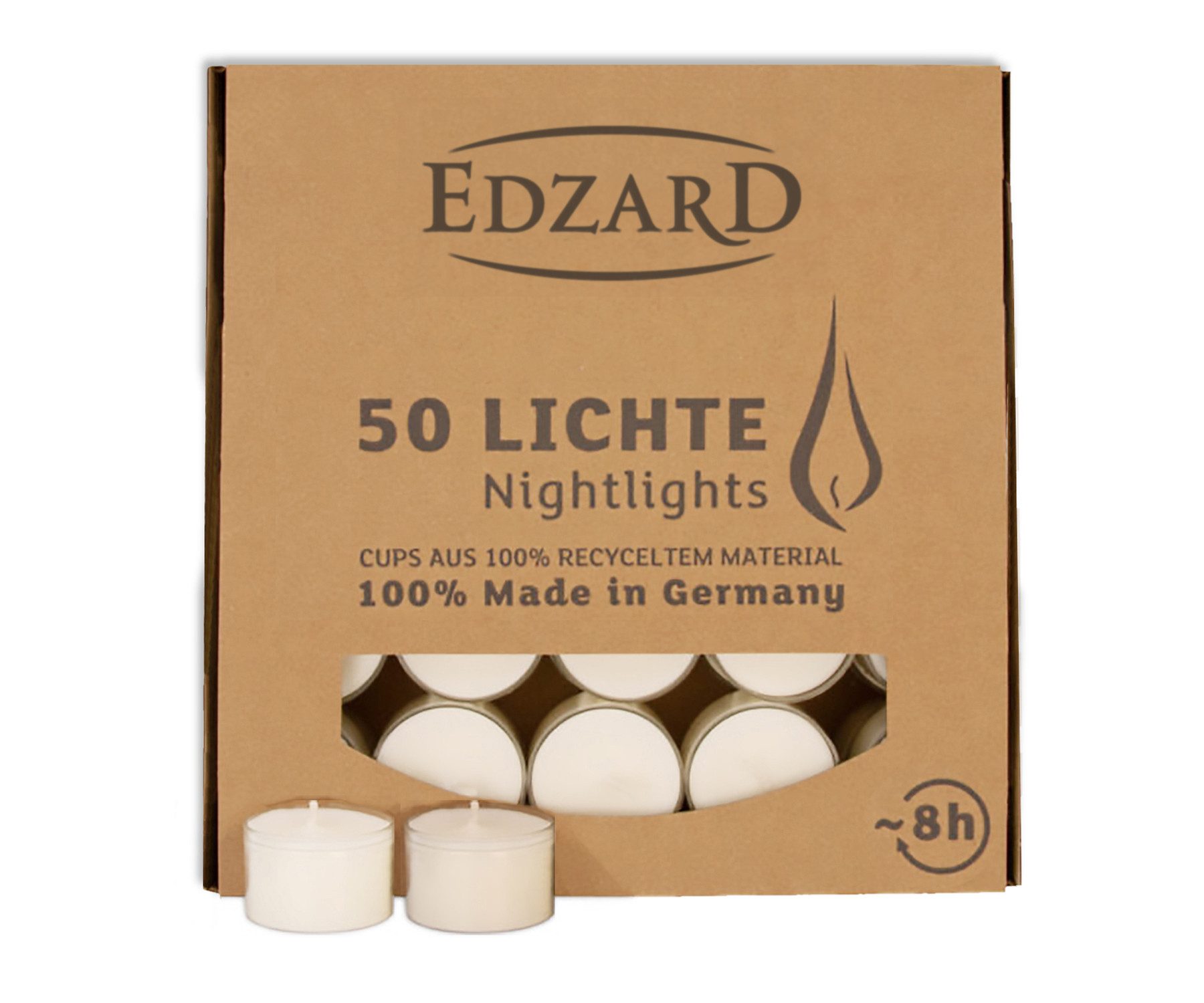 EDZARD Teelicht Teelichter 50 Stück (Set, günstig online kaufen