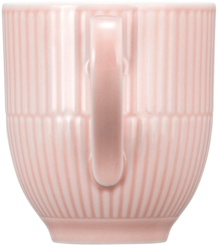 Seltmann Weiden Becher Amina, 1-tlg., Porzellan, Kaffeebecher, Tasse, mit Relief