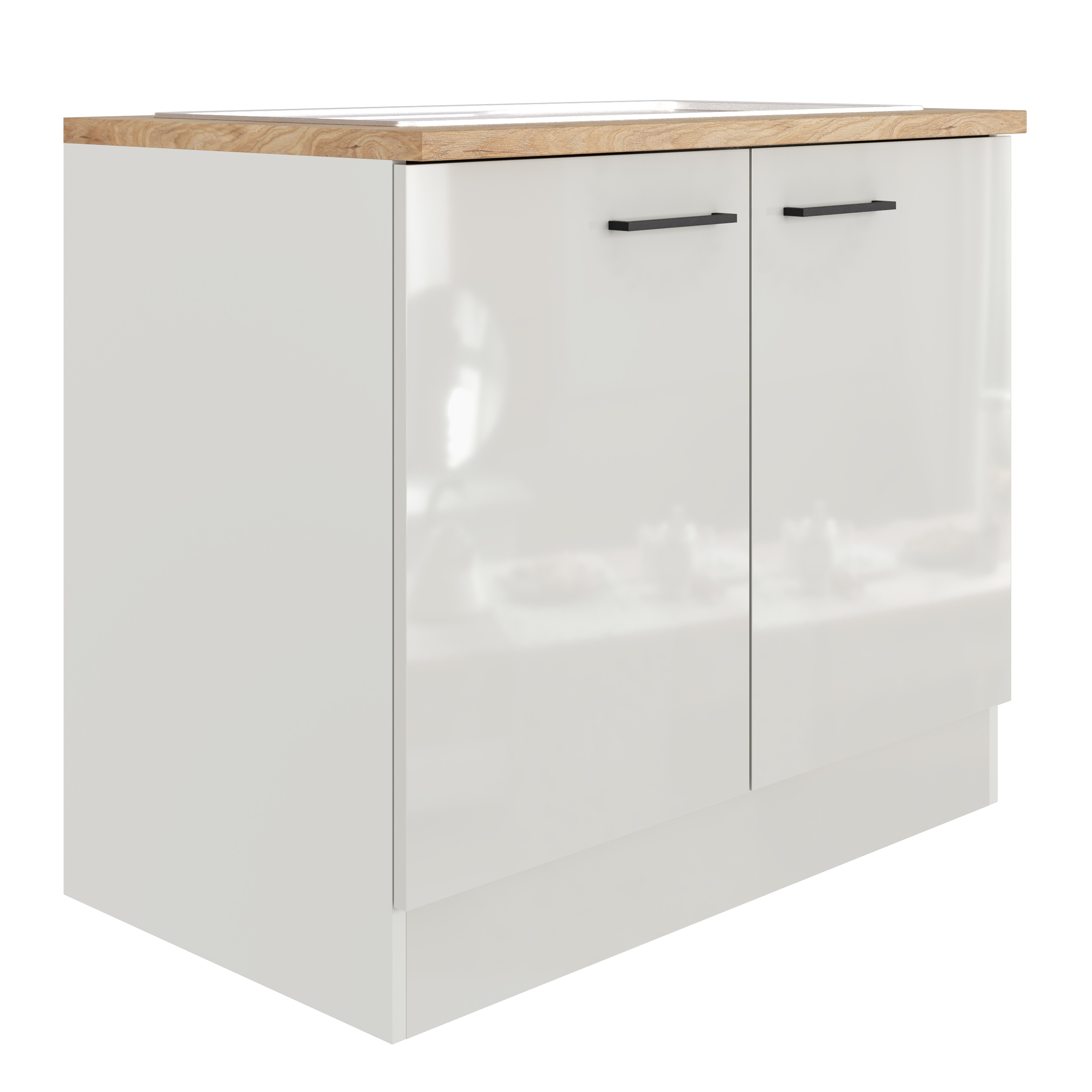 Flex-Well Spülenschrank Lund (B x H x T) 100 x 85 x 60 cm, individuell kombinierbar