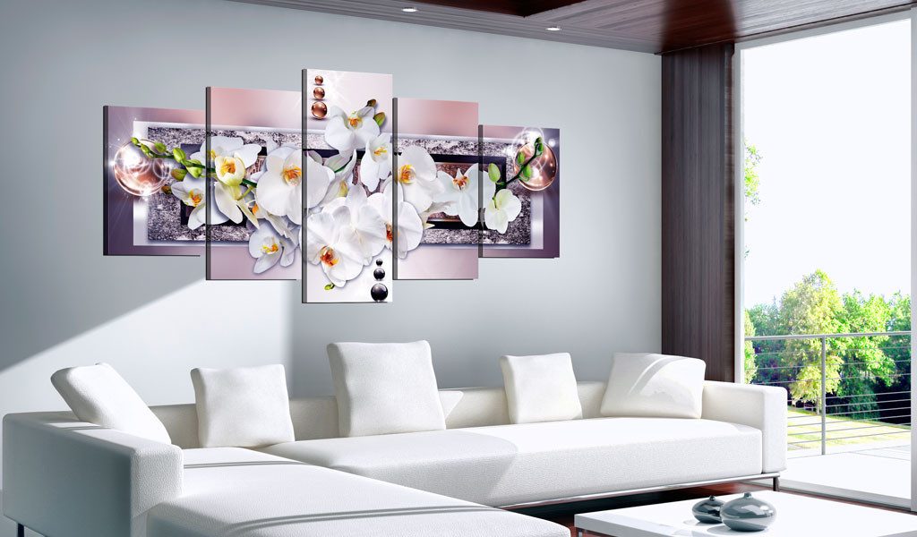 Artgeist Wandbild Mysterious orchid