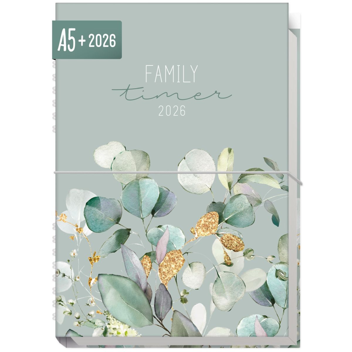Häfft Familienkalender Family-Timer 2026 / A5+