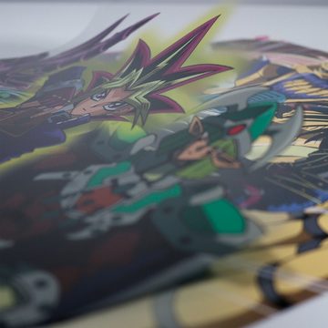 Fanattik Bild Yu-Gi-Oh! - Limited Edition Fan-Cel - 35,56 x 27,95 - mit Echtheitszertifikat und Schutzhülle