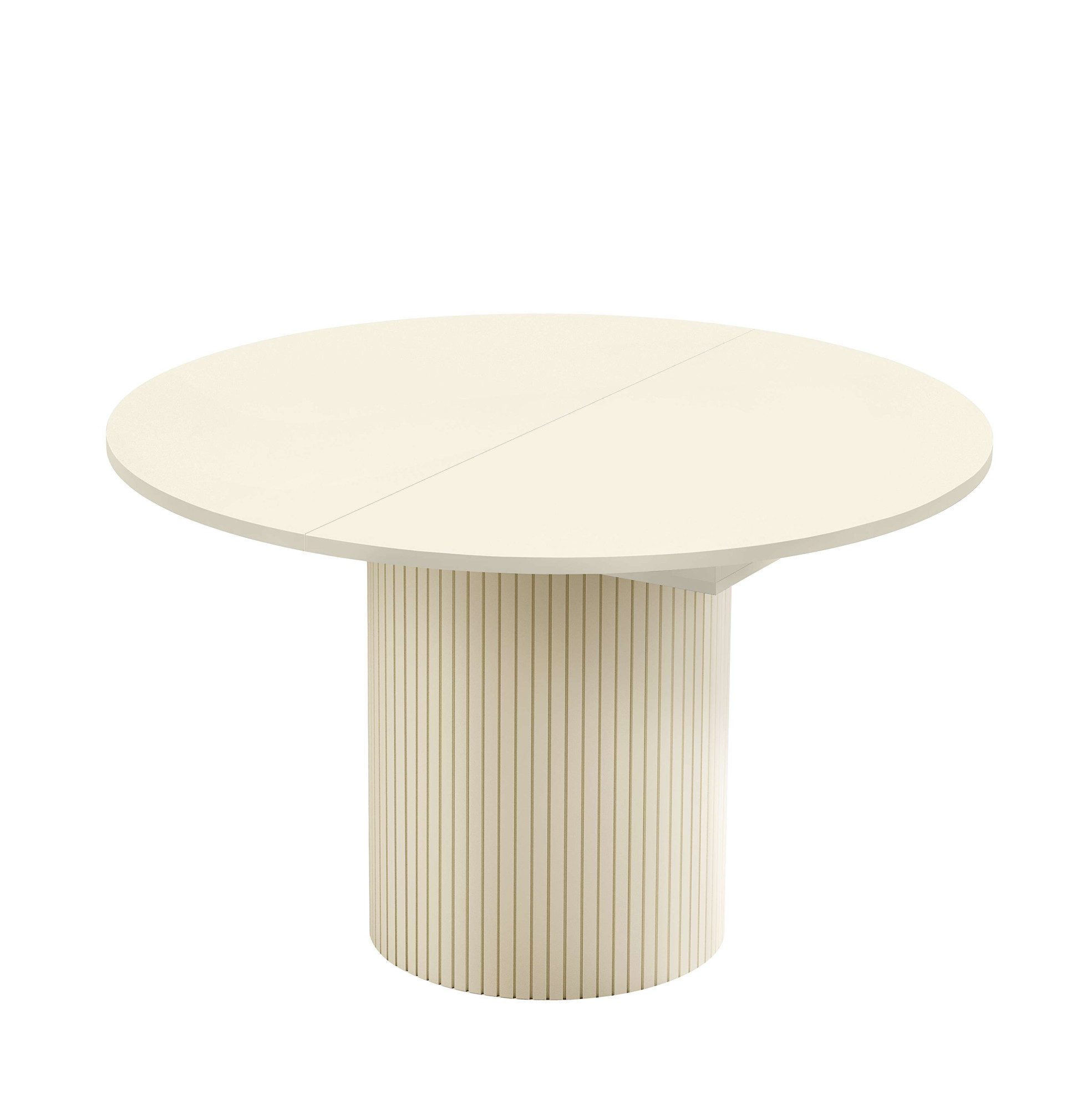 Woodman Esstisch Toscana, Breite 120 cm, melaminbeschichtet, mit Verlängerungsplatten, FSC®