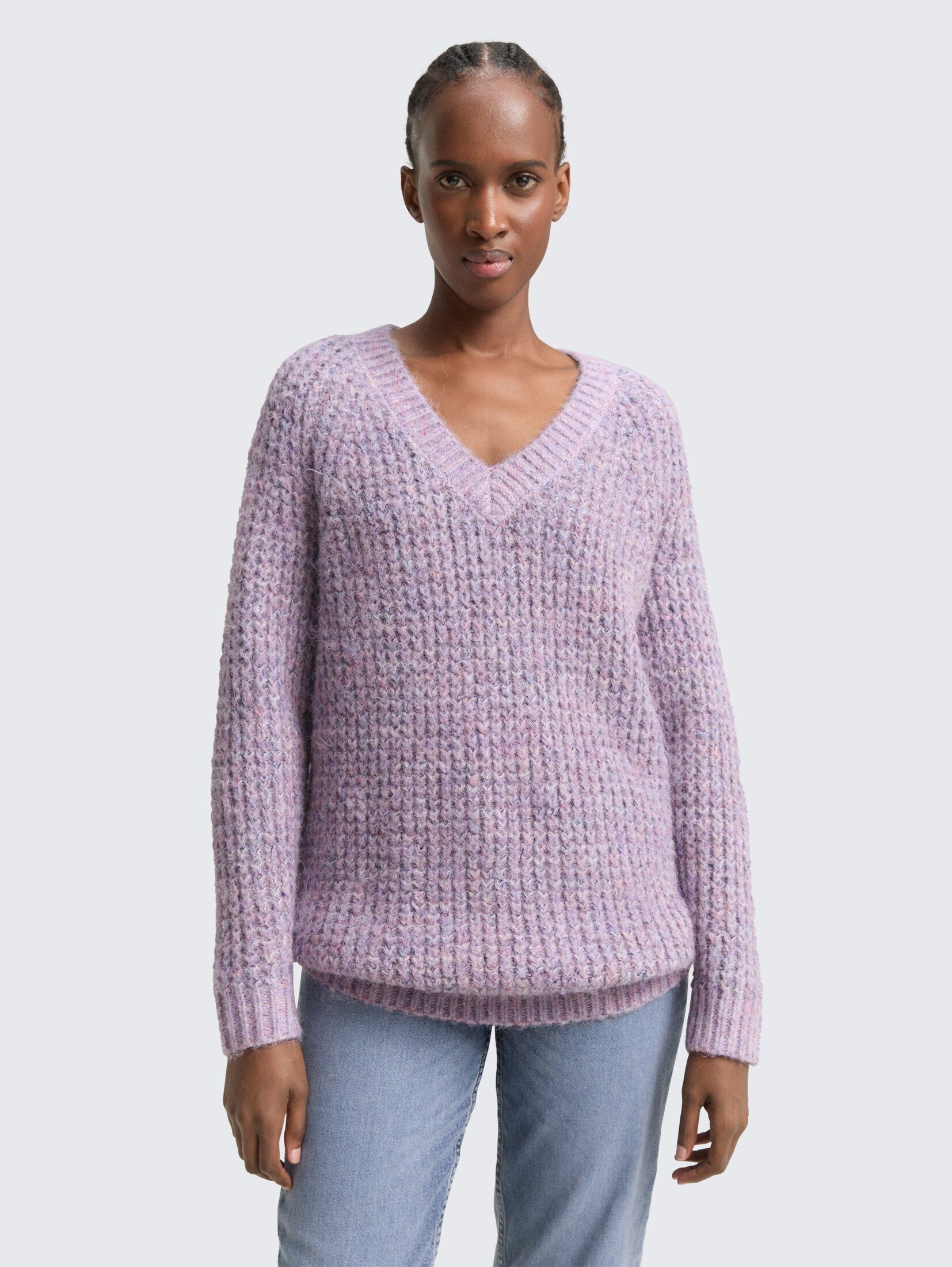 TOM TAILOR Denim Strickpullover Longstyle Strickpullover günstig online kaufen