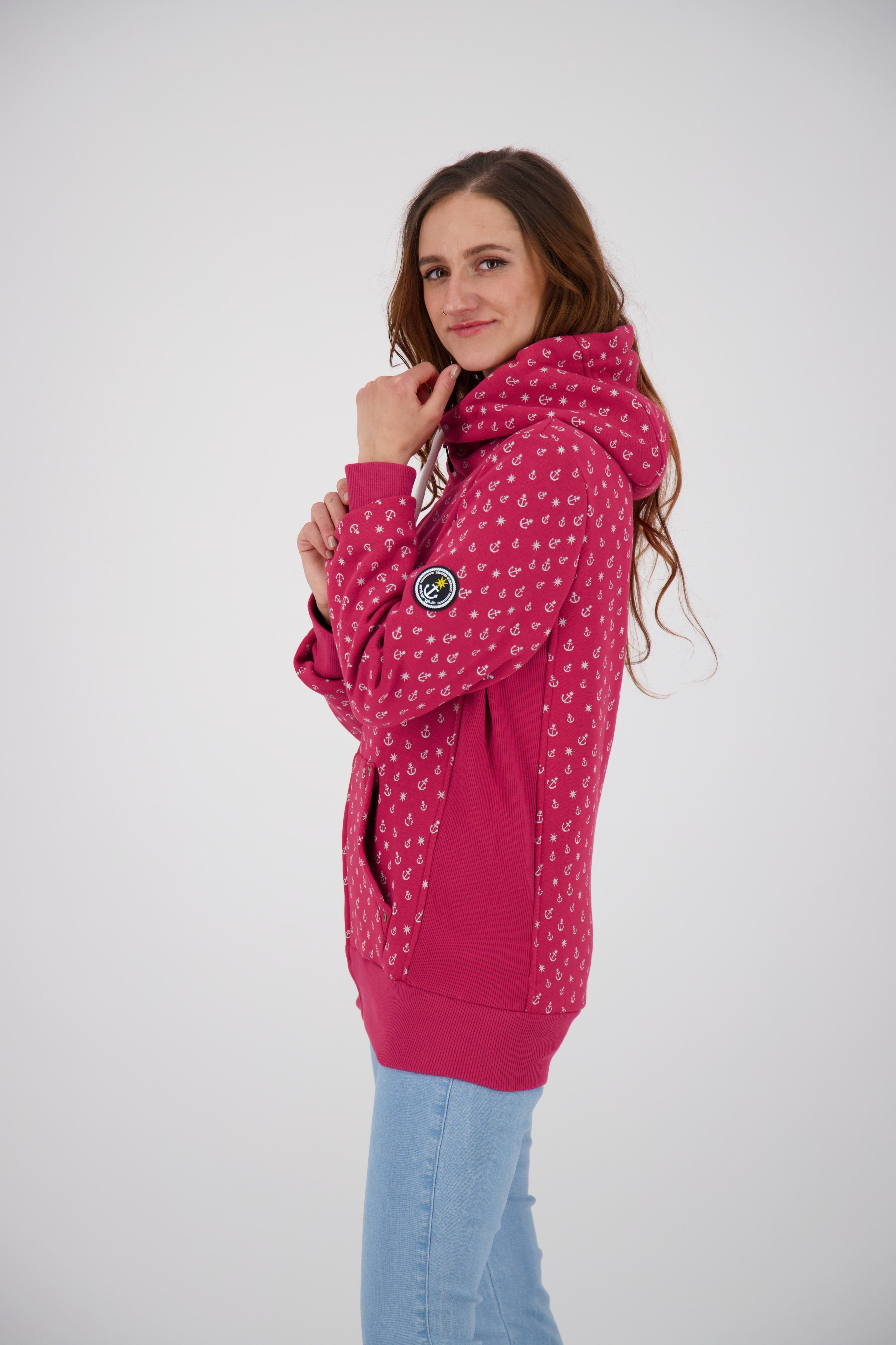 ankerglut Kapuzensweatshirt "ANCHORAGE Women", in lässigem Oversized-Schnit günstig online kaufen