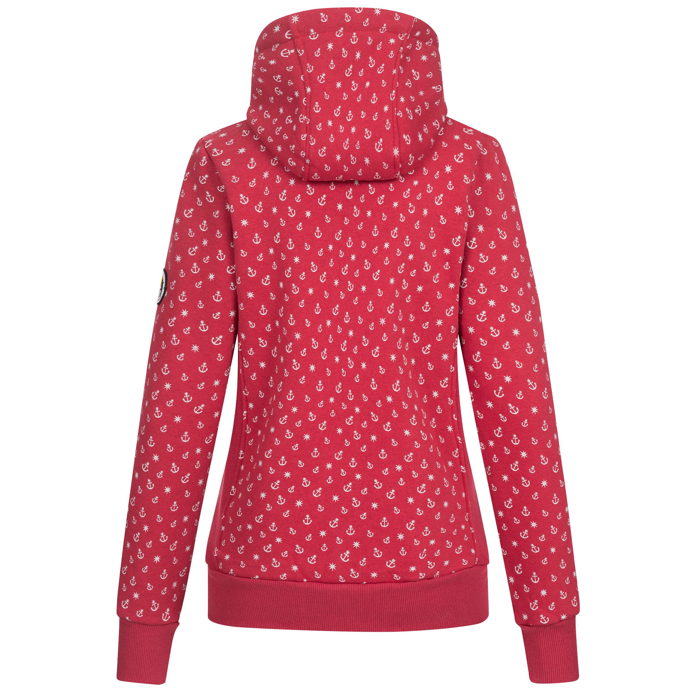 ankerglut Kapuzensweatshirt ANCHORAGE Women in lässigem Oversized-Schnitt – Bild 2 von 4